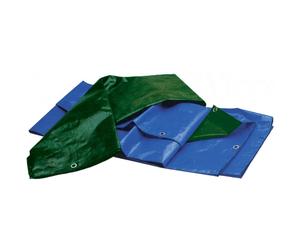 Telone occhiellato antistrappo 2 x 6 m Blu-verde