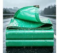 Telone Occhiellato Impermeabile 300x440cm Verde | Telone Multiuso Cchiellato Ogni 100Cm, Resistente Al Gelo Alla Pioggia Ai Raggi Uv Per Camion Pergolato Copri Tetto