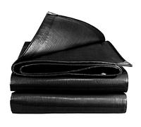 Telone Occhiellato Impermeabile Telo di Protezione Pesante Antipioggia Copertura da Esterno,Antistrappo,Protezione Anti UV e Antipioggia in PE per Barca, Legno, Auto, Piscina,160 g/m²,3x4m