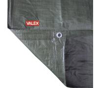 Telone occhiellato impermeabile VALEX 1454274 in polietilene - 90 g/m² - 3x4 m