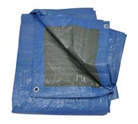 Telone occhiellato in polietilene 110 gr/mq bordato 8x10 mt.con occhielli