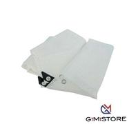 Telone occhiellato leno kristal hand trasparente gr/mq 160 mt 3x2,5 (2 pezzi) Hand