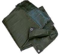 TELONE OCCHIELLATO PE PESANTE VERDE HAND GR/MQ 180 MT 4X8 PZ 1