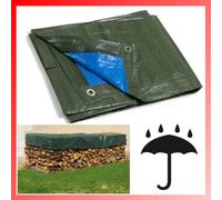 Telone Occhiellato Telo Impermeabile pvc Legna 3x2 3x4 3x5 4x5 4x6 5x6 5x8 6x8