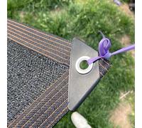 Telone Ombreggiante Esterno, Telo Ombra Rete Panno Ombreggiante con Occhielli Vela Ombreggiante 3x3 Protezione Solare/Anti-UV 90% Rete Da Giardino Abbinati Al Tuo Giardino,black-2x5m