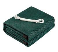 Telone ombreggiante in tessuto 80%, resistente, resistente ai raggi UV, per serre da giardino, patio esterno, pergola, protezione della privacy del cortile, rete per pollaio (7,6 x 15,2 m)