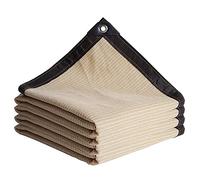 Telone parasole rettangolare in rete resistente ai raggi UV 90% 9,1 x 9,1 m, con bordi nastrati e occhielli per la protezione di patio e pergola