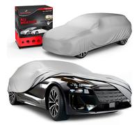 Telone per auto All Weather, telone auto garage completo Misura 4 Combi argento