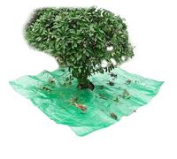 Telone per paesaggi, teloni per potatura di cespugli con foro da 30,5 cm e fibbie angolari, telo impermeabile per potatura di alberi da giardino, teloni per potatura di arbusti e alberi