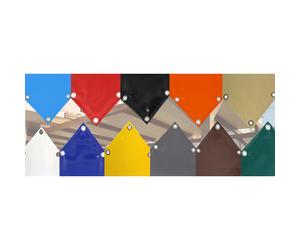 Telone PVC Ignifugo Classe 2 Su Misura - Occhielli Ogni 50 cm, Impermeabile