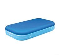 Telone rettangolare per piscina, 305 x 183 cm, protezione UV, impermeabile, antipolvere, per piscine gonfiabili, telone in PE per piscine familiari, blu