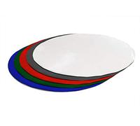 Telone rotondo per camion, in PVC, senza occhielli, 600 g/m², senza occhielli, colore nero RAL9005, 240 cm