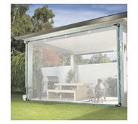 Telone trasparente impermeabile resistente in PVC trasparente, lavabile, perfetto per auto, patio, padiglione e copertura del tetto, 2 x 3 m, confezione da 2 pezzi, resistente alle intemperie