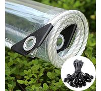 Telone trasparente impermeabile resistente - Tarp antipolvere per campeggio, giardinaggio e pesca, caratteristiche anti invecchiamento, 1,2 m x 3 m