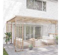 Telone trasparente in PVC, 5 x 8 m, con occhielli e bordo rinforzato, antistrappo, impermeabile, resistente alle intemperie, per giardino, costruzione, piscina, auto, barca, campeggio, protezione per