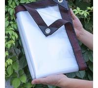 Telone trasparente in pvc Telone Impermeabile telo parapioggia per gazebo Esterno Copertura Teloni Copertura Teloni Telone per serre Antipolvere 1x5 2x3 3x4 3x6 4x8 4x10(2.5x1m)