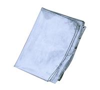Telone trasparente resistente, 2,3 x 5 m, in PVC, impermeabile, con occhielli rinforzati, per campeggio all'aperto, protezione delle piante e copertura, telo trasparente