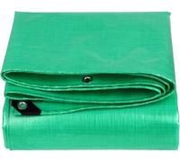 Teloni Impermeabili per Esterni Resistenti 2x5m, Telo in Polietilene Resistente, Spesso Impermeabile, Copertura Protettiva Anti-UV, 10X10m