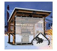 Teloni resistenti della radura per il patio esterno, tela cerata resistente dello strappo del PE con la corda elastica, dimensione personalizzabile 20x13ft per la pergola, il portico ed i gazebo