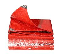 Teloni, Telo Impermeabile Durevole 4x8m, Vinile PVC Resistente ai Raggi UV, antistrappo e antistrappo, Perfetto per Patio, Veicolo, Piscina, Barca, Copertura per Tende, Resistente con occhie