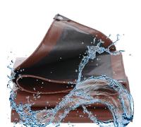 Teloni, Telone Impermeabile Resistente 13x30 Piedi - Telo di plastica Extra Large con Occhielli, Resistente a Strappi e Lacerazioni, Ideale per la Protezione dei mobili, Copertura Durevole d