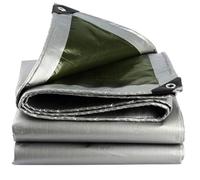 Teloni, Telone Impermeabile Resistente - Copertura Protettiva Multiuso con Bordi rinforzati e Occhielli, Resistente ai Raggi UV per Campeggio, Barche, 2x5 m/6x16 Piedi