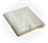 TELONI TELONE OCCHIELLATO RETINATO PVC PAPILLON MT. 4.00X3.00 BIANCO TRASPARENTE