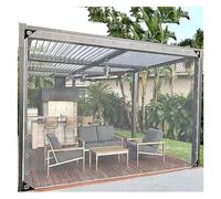 Teloni trasparenti resistenti impermeabili in PVC per gazebo, tende antipolvere e anti strappo per serre all'aperto, patio, giardino, padiglione con occhielli in metallo