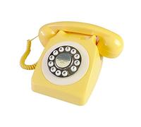 TelPal - Telefono classico anni '80 con cavo, stile vintage, per casa, ufficio, hotel