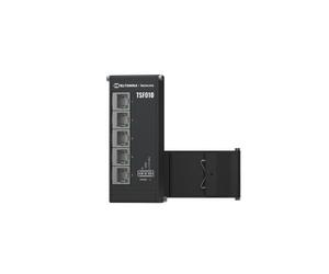 Teltonika NETWORKS TSF010 Flat Ethernet Switch Non gestito Fast Ethernet (10/100) DIN rail Nero