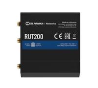 Teltonika RUT200 Router mobile 4G LTE - Router WiFi 4, 4G LTE Cat 4 con slot SIM integrato e antenne esterne
