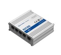 Teltonika RUT300 router cablato Fast Ethernet Blu, Metallico