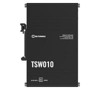 Teltonika TSW010 DIN Rain Switch 5 x Fast Ethernet (10/100) Supporto Power over Ethernet (PoE) Nero