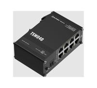 TSW040000000 Teltonika TSW040 Unmanaged 8-Port PoE+-Switch 8x100 Mbps, PoE 477