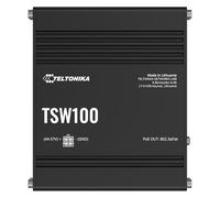 Teltonika TSW100 Switch industrial unmanaged 5 porte Gbps 4 PoE 802.3af/at
