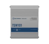 Teltonika TSW101 Gigabit Ethernet (10/100/1000) Supporto Power over Ethernet (PoE) Metallico
