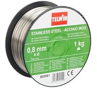 Bobina Filo Acciaio Inox Ø 0,8mm 1,0 Kg Telwin cod. 802061