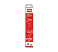 Telwin 802617 Elettrodi Rutili per Saldatura D. 2 Ø, 0.1 V, Grigio, 1 Set di 15 Pezzi