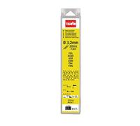Telwin 802622 Elettrodi Basici per Saldatura D. 3.2 mm 8 Pz, 0.1 V, Grigio, 3.2 blister, Set di 8 Pezzi