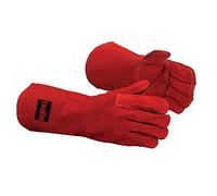 Telwin 802673 Guanti Professionali Saldatura Mod. Montana, 0.1 V, Rosso, Montana