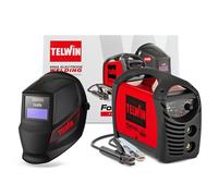 Telwin 815863 Saldatrice Inverter Elettrodo MMA DC 150A Maschera Autoscurante