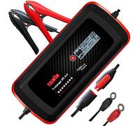 Telwin Caricabatteria Multifunzione T-Charge 20 Evo 12V/24V, Mantenitore di Carica e Tester con Schermo LCD per Batterie di Auto e Veicoli con Tecnologia Pulse Tronic