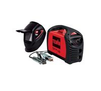 Telwin 815862 Saldatrice Inverter Elettrodo MMA DC 130A Maschera Autoscurante