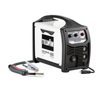 Telwin MAXIMA 200 SYNERGIC - Saldatrice inverter a filo, 230V, Nero/Bianco