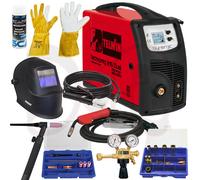 Telwin Technomig 215 Dual IN Set 4, Wig Mig / Mag Elettrodi Inverter Saldatrice