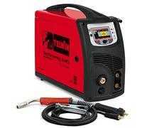 TELWIN Technomig 240 Wave Pulse Synergic Multiprocess Welding Machine 220 A 230 V with 3 M Hose Pack with MT 25 Burner 3 M Ground Cable 3 M