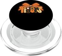 Tema a forma di stella con fiocco di tigri Paws Cheer PopSockets PopGrip per MagSafe