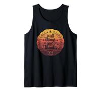 Tema Autunnale in all Things Give Thanks Canotta