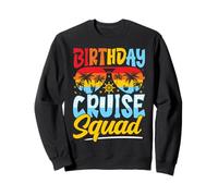 Tema di vacanza della squadra di crociera di compleanno Felpa