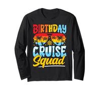 Tema di vacanza della squadra di crociera di compleanno Maglia a Manica